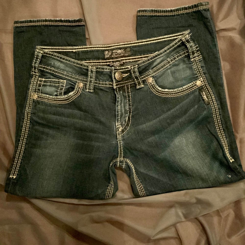 Silver Capris - image 4